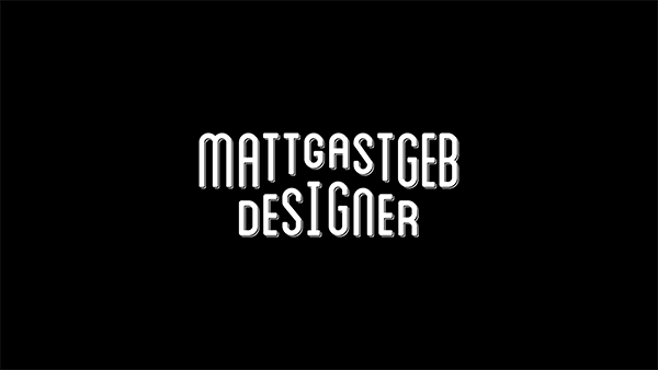 Matt Gastgeb Animation Reel