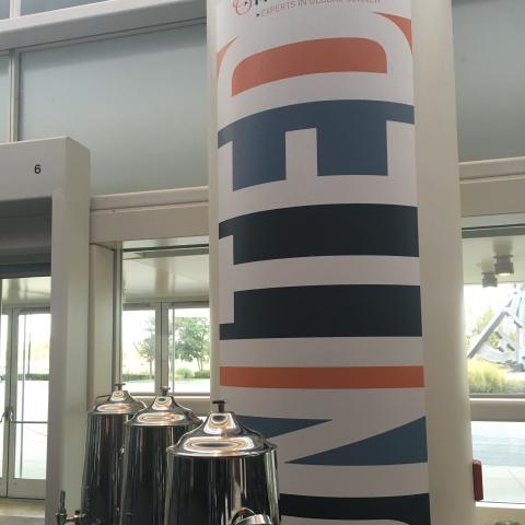 MRINetwork United 2017 Convention Logo on a Pillar